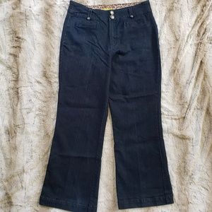Drama Gold 16 high waisted dark antique wash jeans